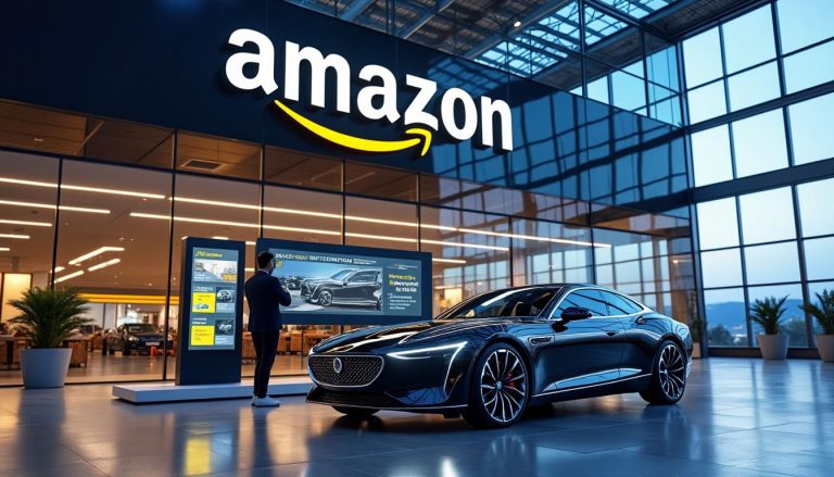hertz s'associe à amazon autos pour lancer la vente en ligne de voitures d'occasion, offrant une nouvelle expérience d'achat facile et sécurisée.
