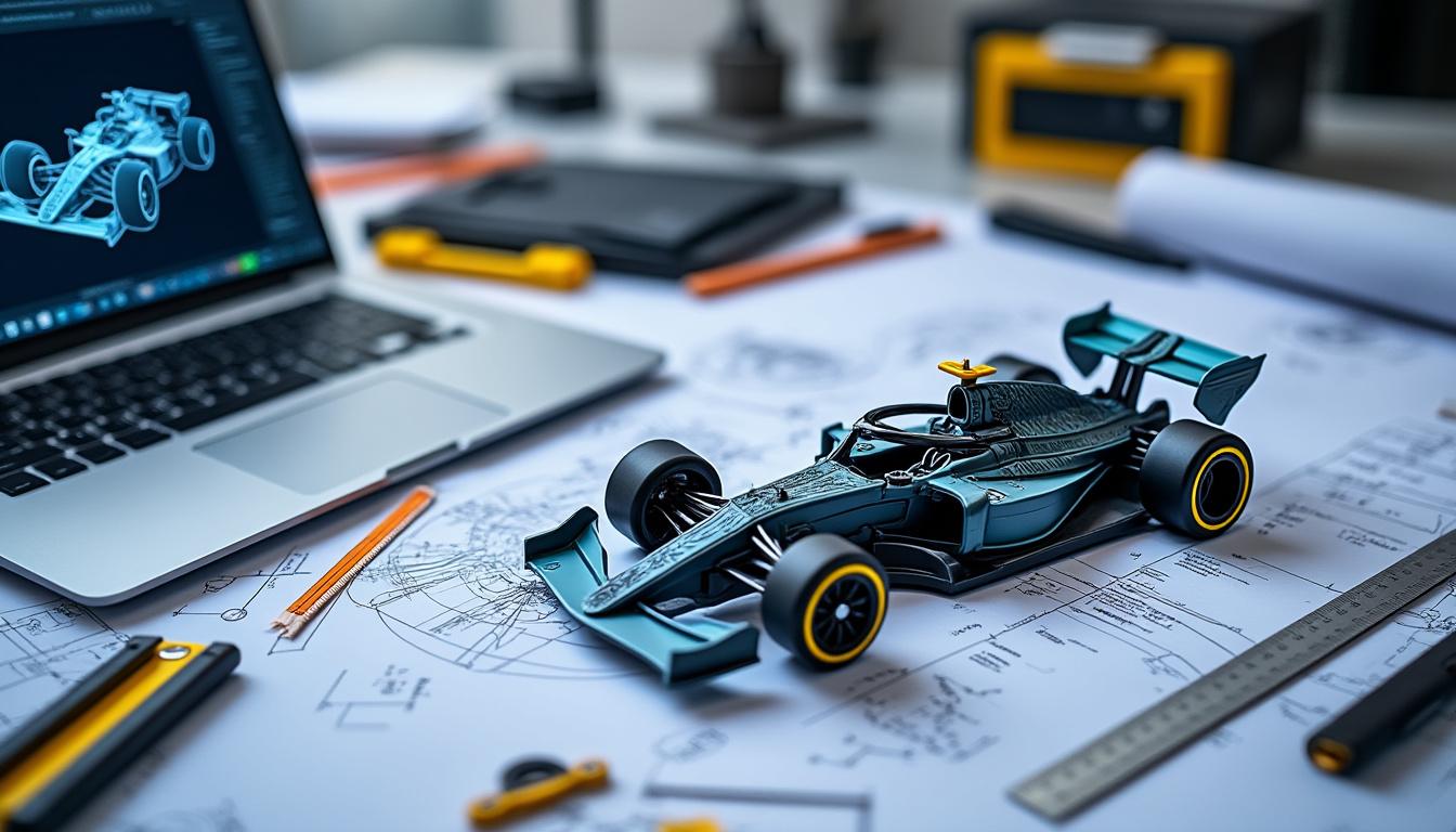 à laval, cinq étudiants conçoivent une monoplace miniature pour la steam racing, visant à se positionner parmi les meilleurs de la compétition.