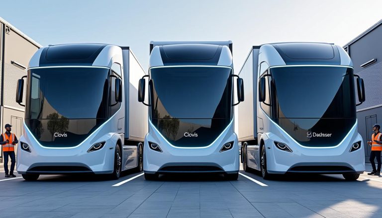 clovis location fournit à dachser une flotte innovante de trois camions électriques, alliant performance et respect de l'environnement pour des solutions de transport durables.