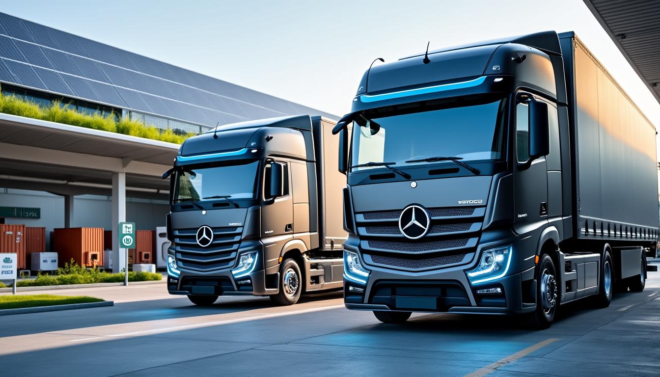 découvrez comment dhl et mercedes-benz révolutionnent la mobilité électrique en adoptant le modèle innovant 'payez à l'usage' de hylane pour leurs camions électriques, alliant flexibilité et performance environnementale.