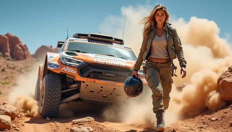 découvrez comment une influenceuse a échappé de justesse à un accident spectaculaire lors du dakar 2026, un événement riche en émotions et en rebondissements.