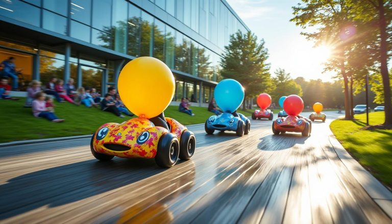 découvrez en images la course originale de voitures-ballons organisée à la médiathèque de l'isle-sur-le-doubs, un événement ludique et convivial pour petits et grands.