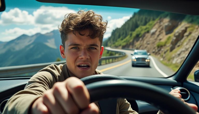 découvrez l'histoire captivante d'un jeune conducteur qui défie les limites en poussant une voiture de location à l'extrême, avec trois passagers à bord, mettant ainsi sa sécurité et celle des autres en danger.