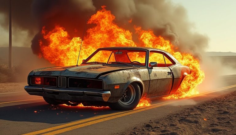 la veille de son mariage, une tragédie frappe : sa voiture est retrouvée incendiée suite à un accident fatal. découvrez les détails de cet événement bouleversant.