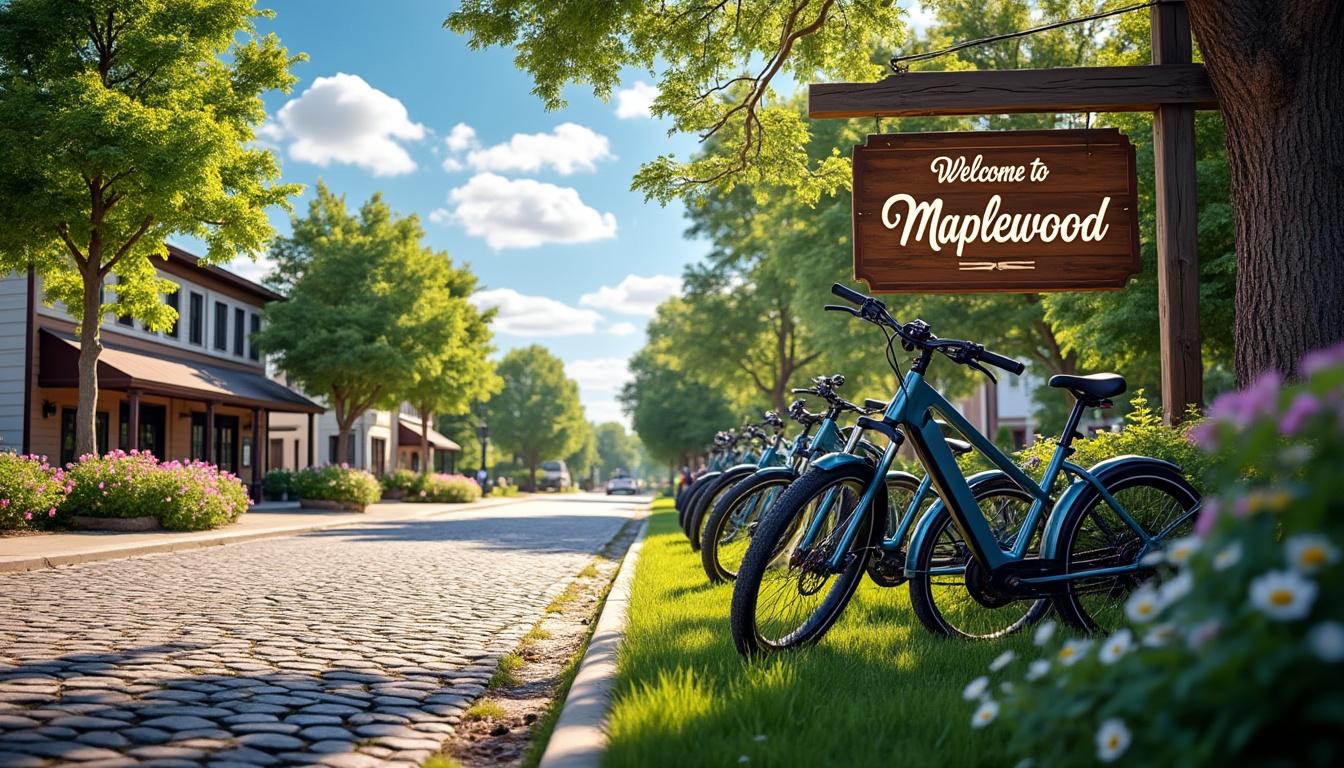 le pays de l’ernée lance un service de location de vélos électriques pour encourager la mobilité durable et réduire l’utilisation de la voiture.