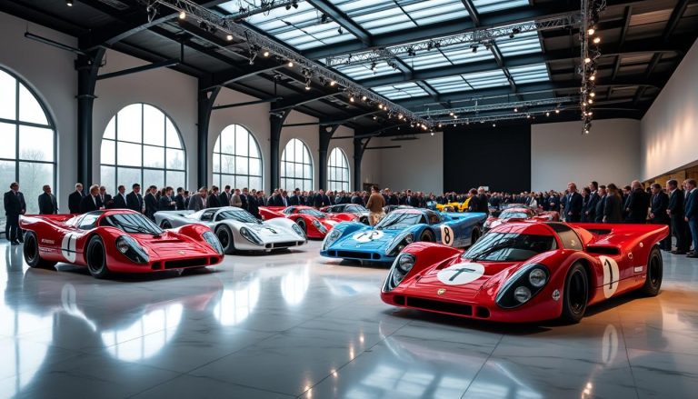 découvrez comment porsche célèbre 75 ans d'exploits en motorsport lors du salon rétromobile, un hommage aux légendes et aux performances emblématiques de la marque.