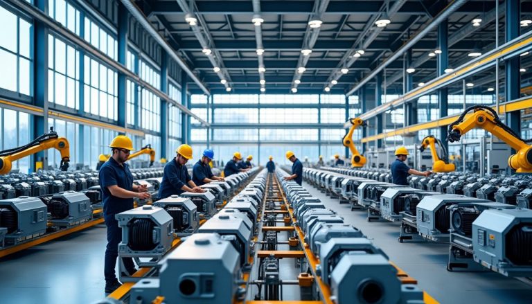 découvrez l'usine ampère de cléon, fière d'avoir produit plus d’un million de moteurs électriques depuis 2015, symbole d'innovation et de performance industrielle en france.