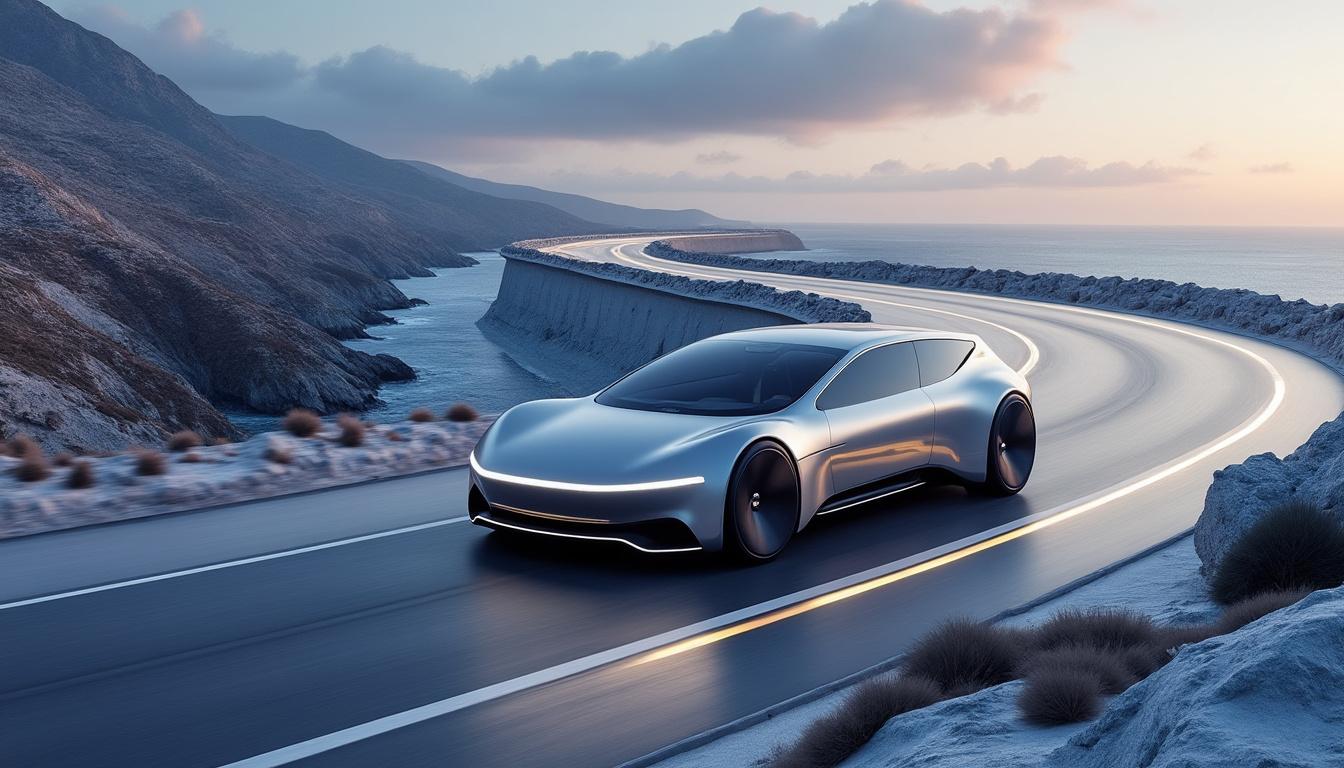 volvo présente un nouveau modèle électrique innovant, ni suv, avec une autonomie exceptionnelle dépassant celle de l'ex60, alliant performance et design futuriste.