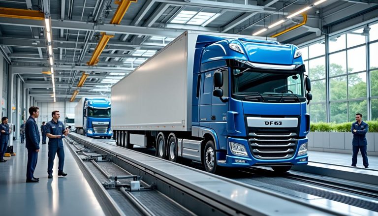 daf démarre la production en série de ses camions électriques xd et xf, combinant innovation, performance et durabilité pour le transport de demain.