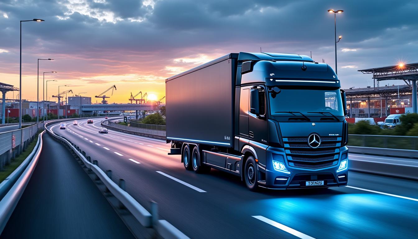 dachser agrandit sa flotte en intégrant les nouveaux camions électriques eactros 600, renforçant ainsi son engagement pour un transport durable et innovant.
