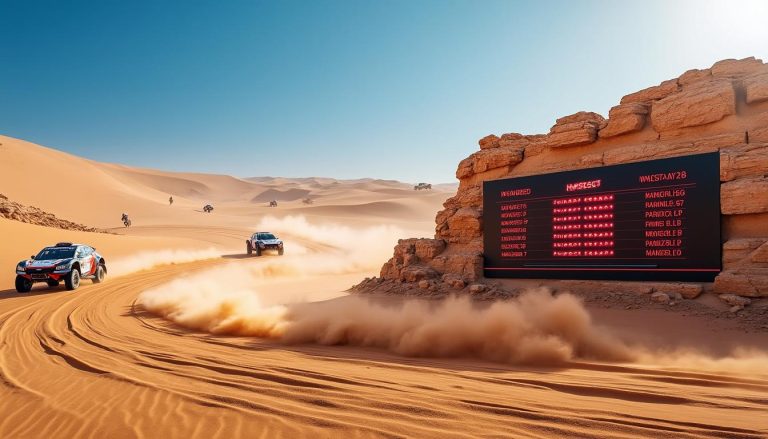 découvrez le classement provisoire du rallye dakar 2026 après la cinquième étape, avec les performances des pilotes et les temps clés.