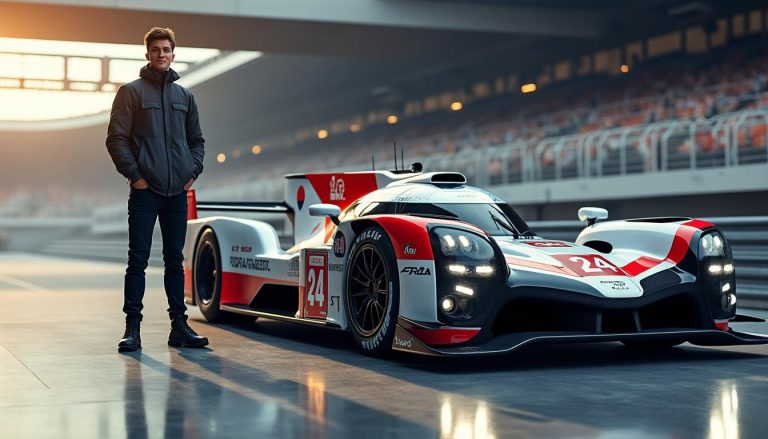 découvrez l'incroyable parcours du jeune quimpérois, de la simulation à la réalité, prêt à relever le défi des 24 heures du mans et à écrire sa légende.