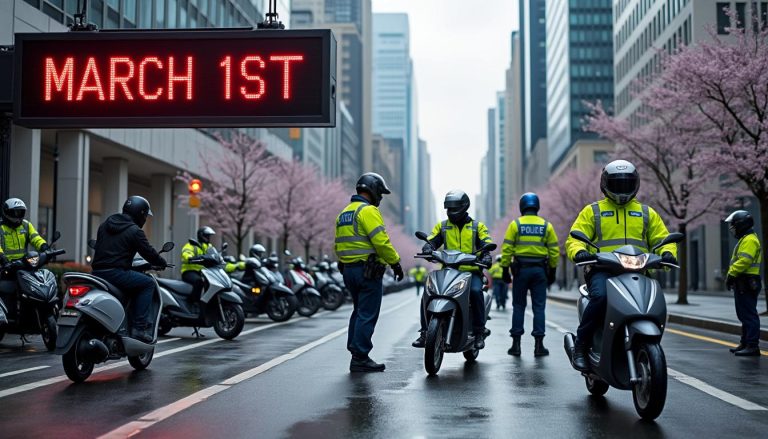 à partir du 1er mars, une nouvelle mesure stricte sera mise en place pour lutter contre les dérives des cyclomoteurs et scooters débridés, visant à renforcer la sécurité et le respect des règles.