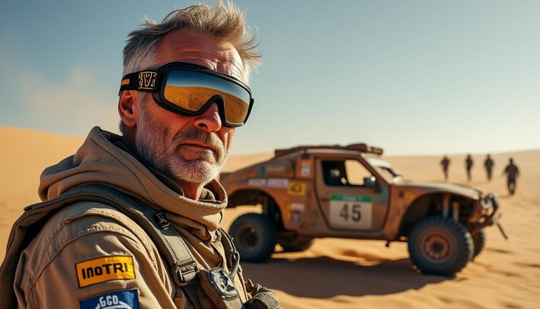 découvrez le parcours inspirant d'un pilote normand d'adoption, qui a participé treize fois au paris-dakar et construit sa carrière discrètement aux côtés des plus grands noms de la course automobile.