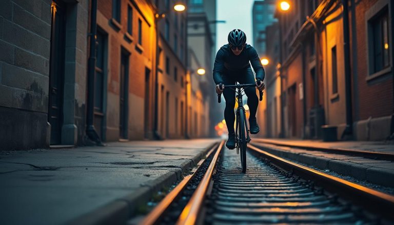 découvrez mon récit palpitant d'aujourd'hui à vélo, où j'ai vécu trois frissons sur le fil entre danger et adrénaline.