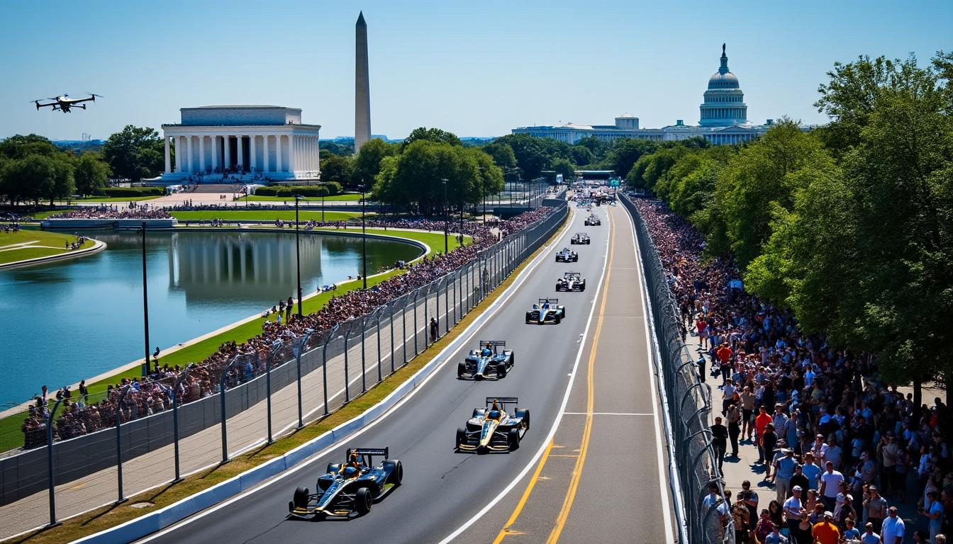 découvrez l'effervescence unique à washington, d.c. avec une course indycar exceptionnelle célébrant le 250e anniversaire des états-unis, un événement sportif et historique à ne pas manquer.