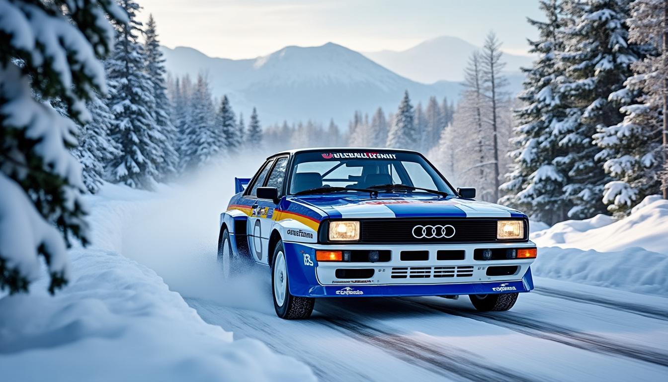 découvrez l'histoire fascinante de la légendaire audi quattro, une révolution automobile qui a marqué son époque et transformé le monde du 4x4.