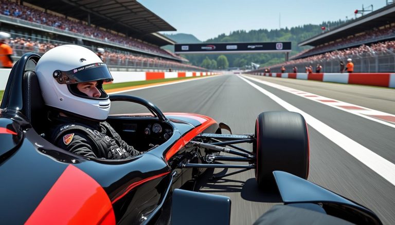 découvrez comment sébastien fagot, fier représentant du gers, a illuminé le départ de la coupe de france des circuits, entre passion et performance automobile.
