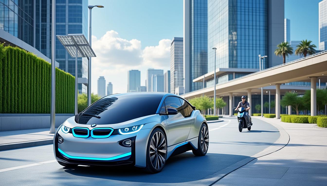découvrez les premières images de la bmw i3 et revenez sur la gaffe marketing qui fait actuellement le buzz autour de ce modèle innovant.