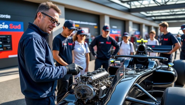 explorez les métiers du sport automobile à travers une journée immersive avec françois léveillé, mettant en lumière l'engagement du lycée sud dans cette passionnante aventure.