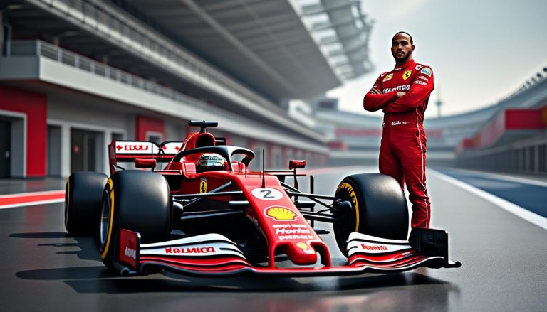 découvrez comment lewis hamilton aborde sa deuxième saison chez ferrari avec une détermination et une ambition renouvelées en f1.