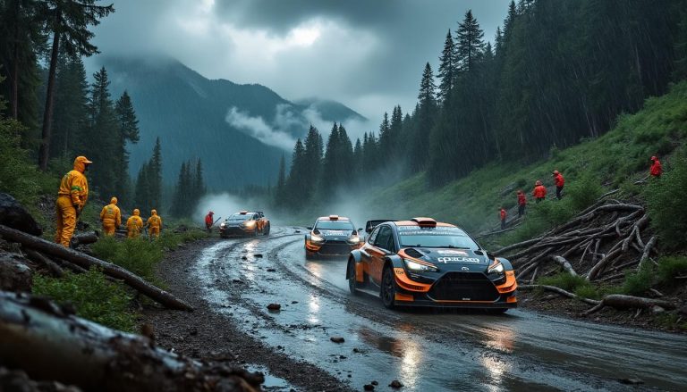 la course de côte de lodève perturbée : la moitié des épreuves annulées en raison des conditions météorologiques défavorables.