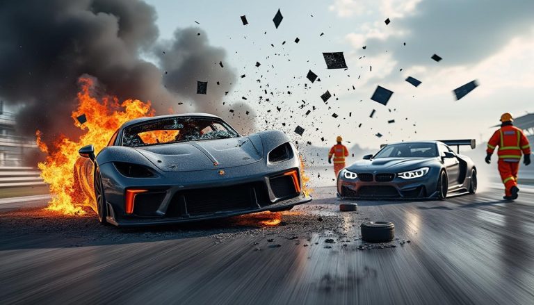 découvrez les 10 accidents les plus spectaculaires et tragiques de l'histoire des courses automobiles, retraçant des moments marquants et leurs conséquences dans ce sport à haute vitesse.