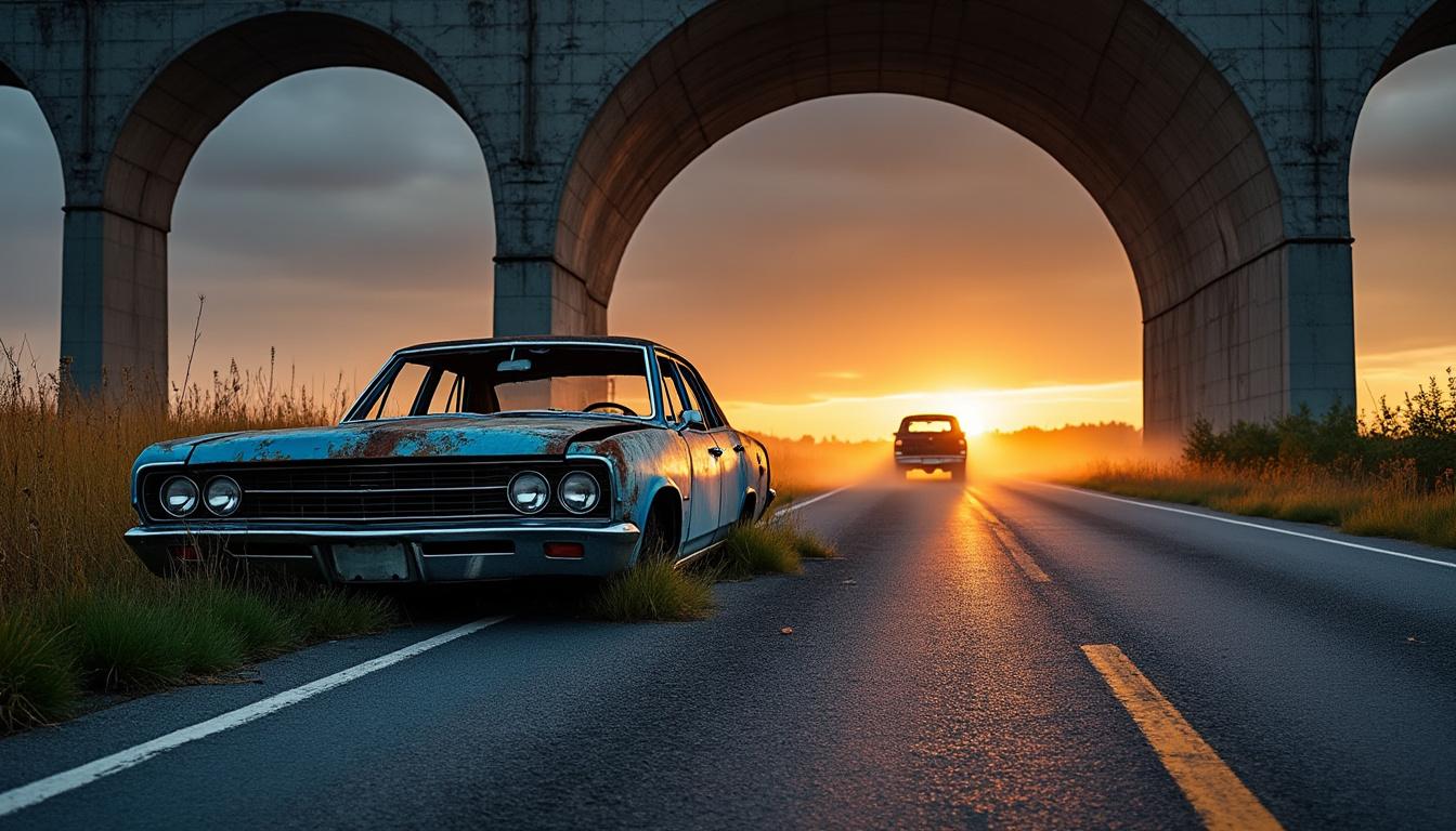 découvrez l'incroyable escroquerie des garages impliquant une voiture abandonnée sur l'a75 et la disparition de 7 millions d'euros, une affaire choquante qui révèle les dessous d'un système frauduleux.