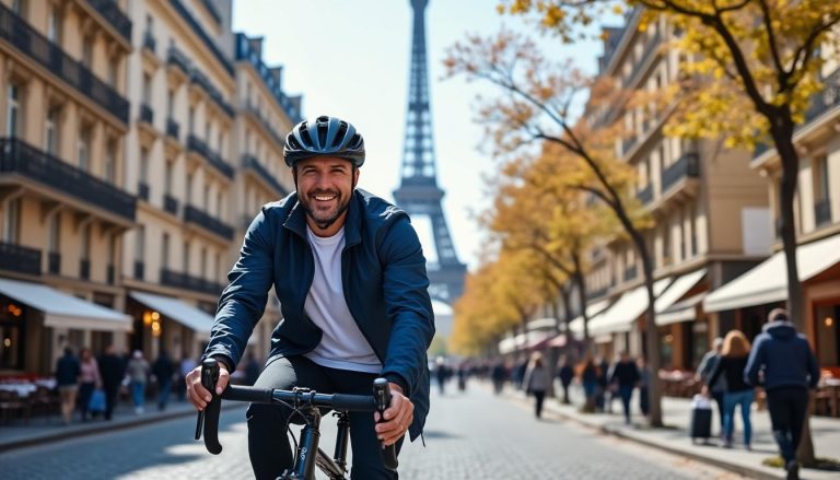 municipales 2026 : emmanuel grégoire, nouveau maire de paris, explore les quartiers de la capitale à vélo pour mieux comprendre les enjeux locaux.
