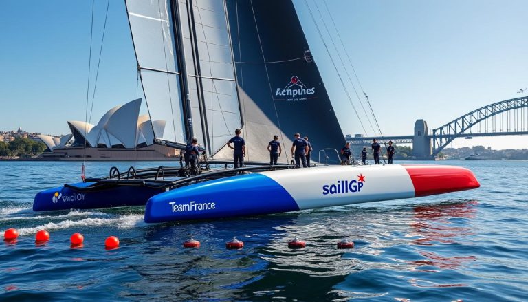 découvrez comment team france de sailgp arrive à sydney avec 5 points de compensation, prêt à relever le défi malgré certaines limitations.