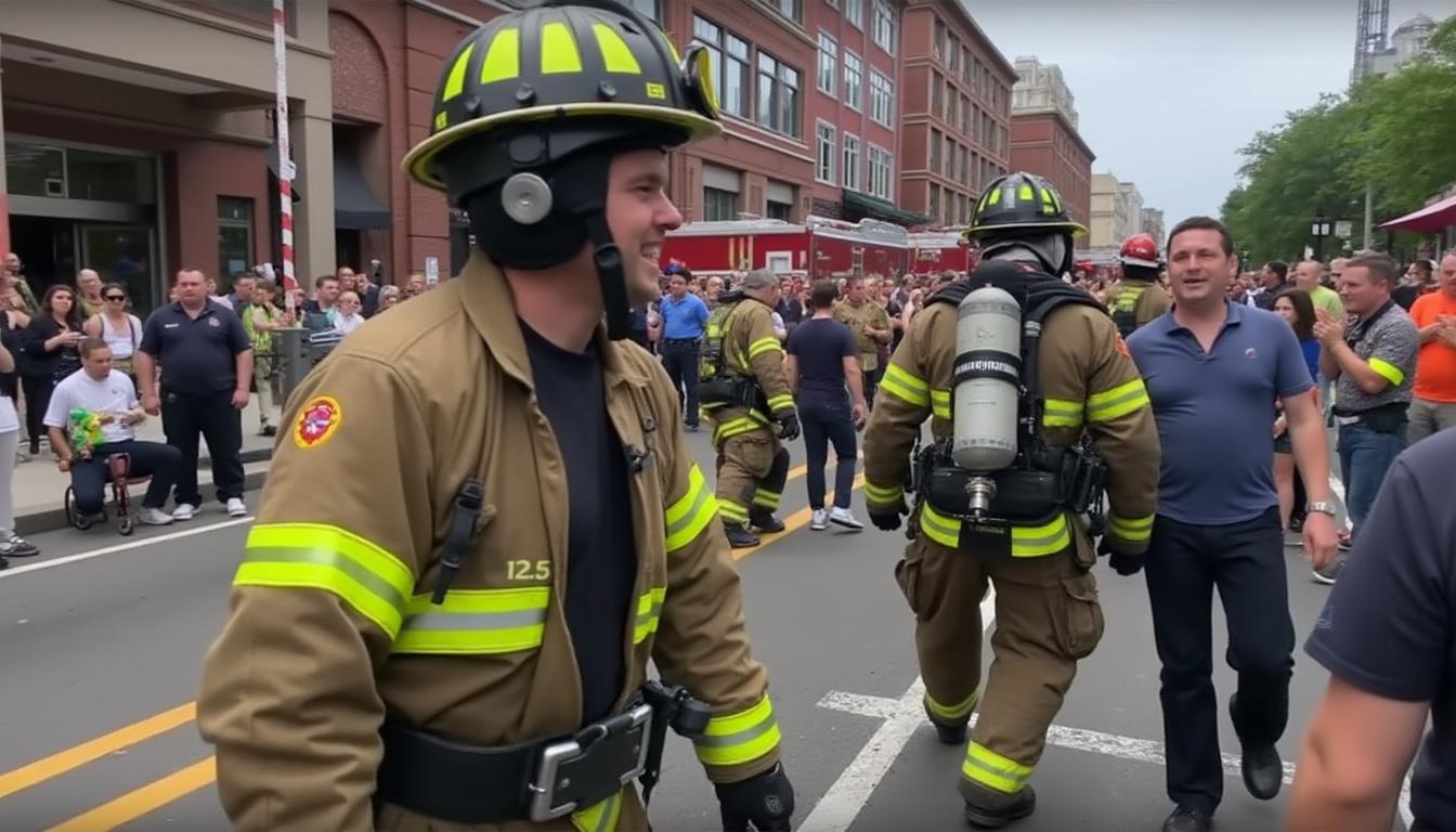 découvrez le triomphe spectaculaire des sapeurs-pompiers lors du championnat de france de cross-country sur le circuit emblématique de nogaro, une victoire pleine de passion et de courage.