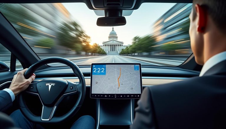 à bord de sa tesla roulant à 222 km/h, il se rend chez le juge pour solliciter un aménagement de peine, mêlant vitesse et démarche judiciaire.