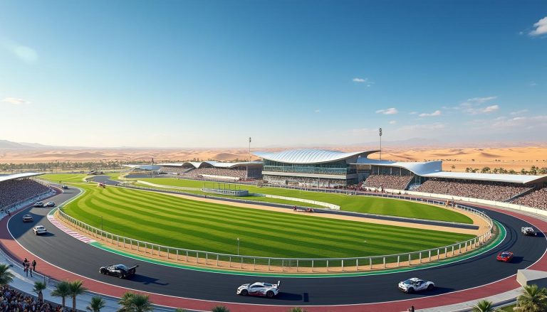 découvrez en arabie saoudite un nouveau complexe ultramoderne dédié aux sports mécaniques, accompagné d'un hippodrome flambant neuf, symbole de l'essor du sport et du divertissement dans la région.