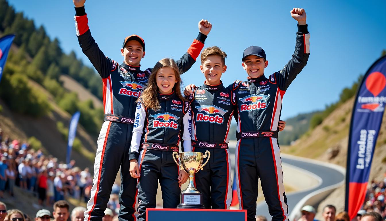 découvrez le triomphe exceptionnel des frères petit, un succès familial éclatant sur le podium du col saint-pierre dans le secteur automobile.