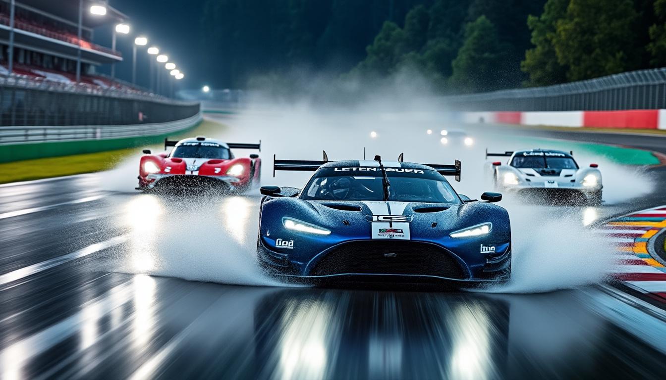 découvrez la performance exceptionnelle du team montbéliard lors de la course tte à magny-cours, où ils ont dominé sous une pluie de podiums en automobile.