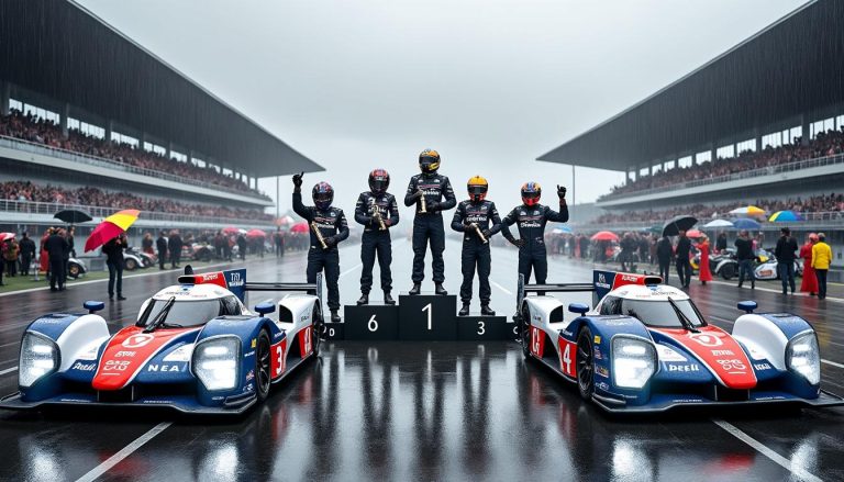 découvrez le succès éclatant du team montbéliard lors de la course tte à magny-cours, où ils ont dominé sous une pluie de podiums en automobile.
