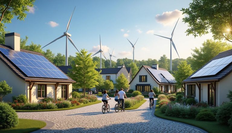 découvrez comment cette commune exemplaire atteint 90 % d'autonomie énergétique, un modèle inspirant pour un avenir durable.