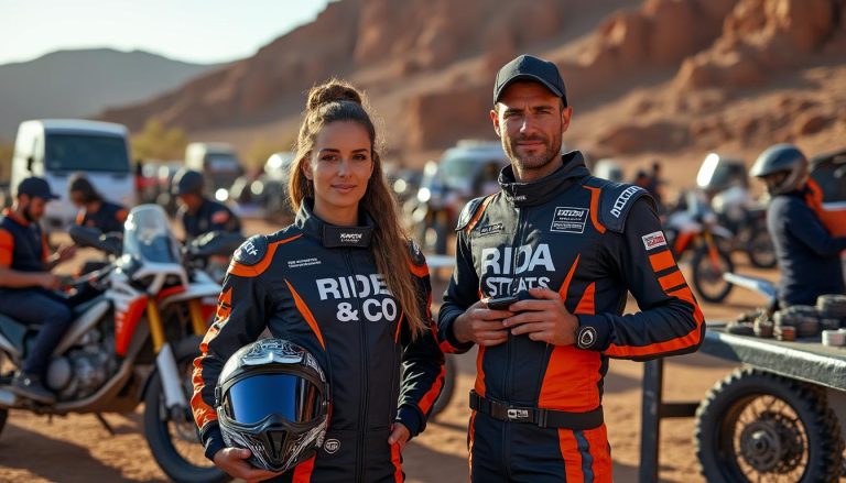 cloé et geoffrey de seychalles se préparent activement pour l'africa eco race 2027 aux côtés de leur équipe « ride & co », prêts à relever ce défi écologique et sportif.