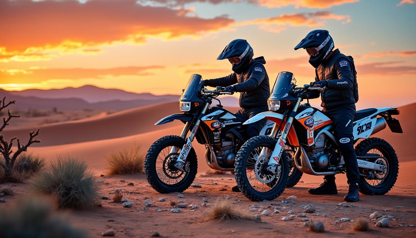 découvrez cloé et geoffrey de seychalles qui se préparent intensément avec leur équipe « ride & co » pour participer à l'africa eco race 2027, une aventure unique alliant passion et défi.