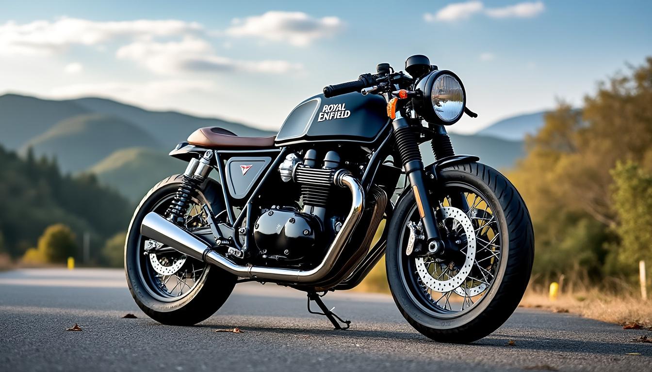 découvrez notre guide complet et test de la continental gt 650 royal enfield 2025, ses performances, son design et ses innovations pour les passionnés de moto.