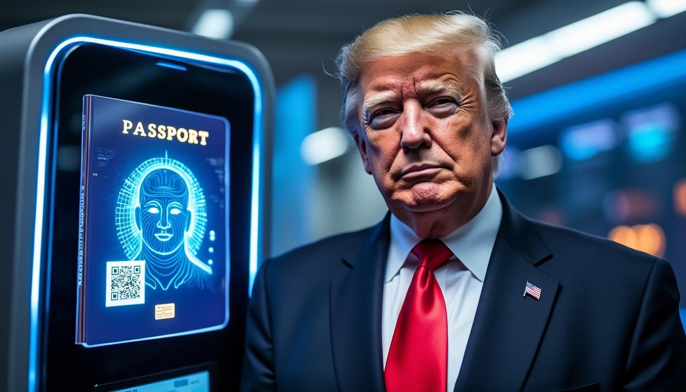 découvrez comment donald trump sera bientôt immortalisé sur les nouveaux passeports américains, marquant une première historique pour un président des états-unis.