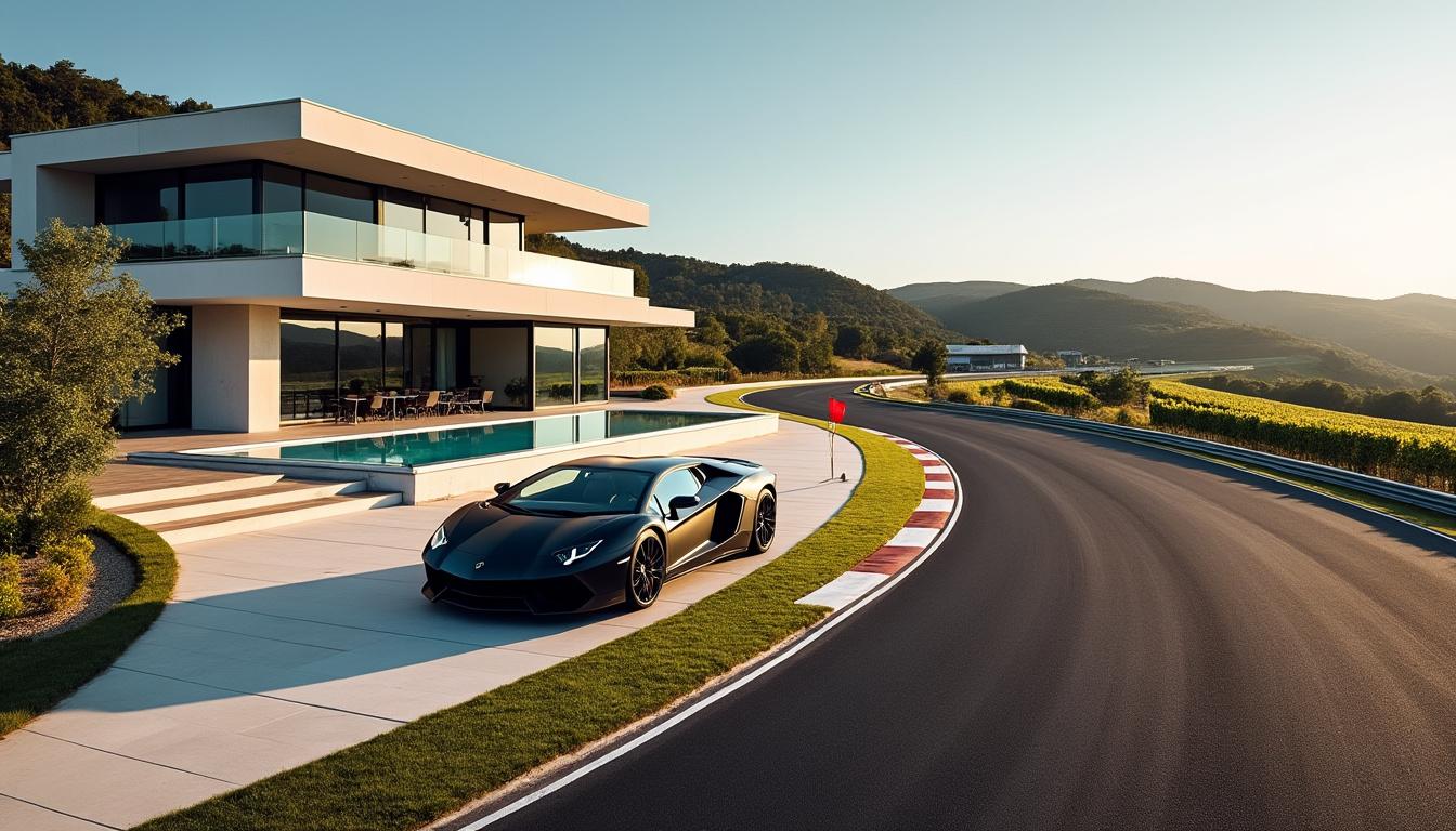 découvrez cette maison exceptionnelle en charente, vendue par un passionné, avec un circuit unique en france, un véritable lieu d'exception pour les amateurs.