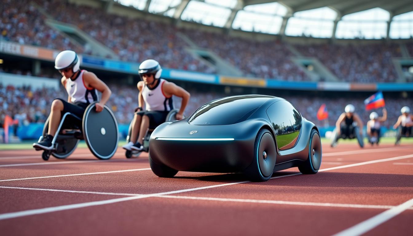 découvrez le triomphe spectaculaire de la voiture emblématique des jeux paralympiques, un symbole d'innovation et de performance qui marque l'histoire des jo.