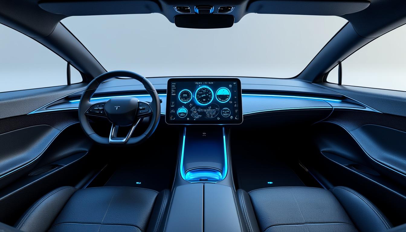 découvrez comment la voiture électrique révolutionne l'avenir avec un intérieur innovant et une autonomie impressionnante, alliant confort et performance pour une nouvelle expérience de conduite.