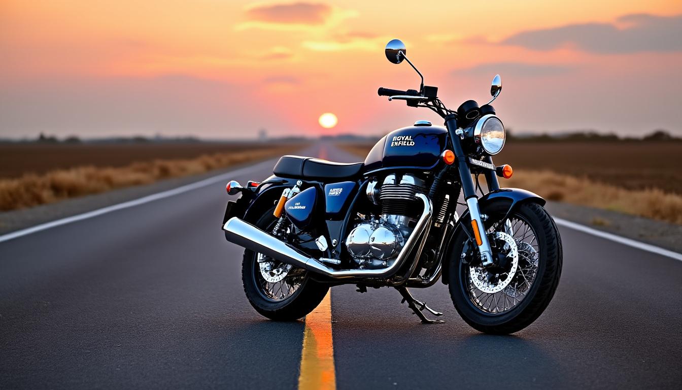 découvrez notre test détaillé de la royal enfield super meteor 650 2025, ses performances, son design et tout ce qu'il faut savoir avant de l'adopter.