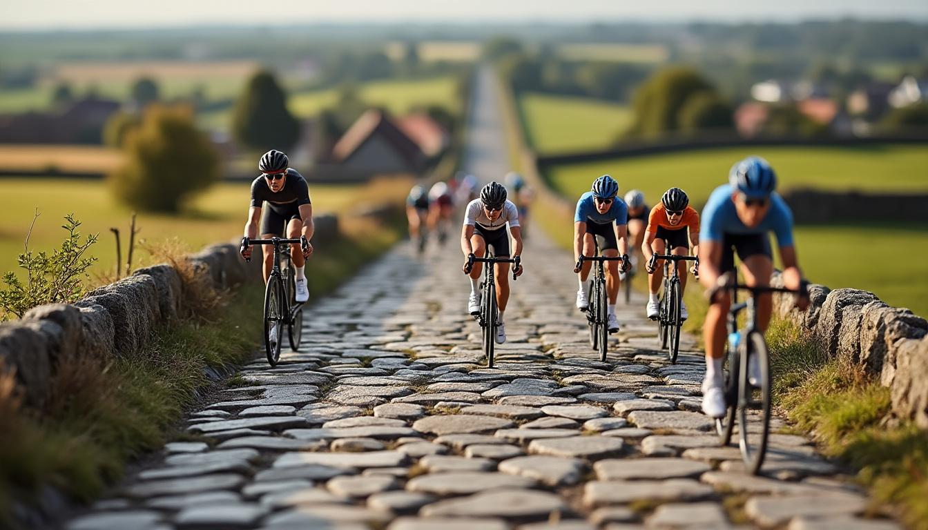 découvrez une scène emblématique du paris-roubaix bientôt exposée au musée de la figurine de compiègne, célébrant l'histoire et la passion du cyclisme à travers une exposition unique.