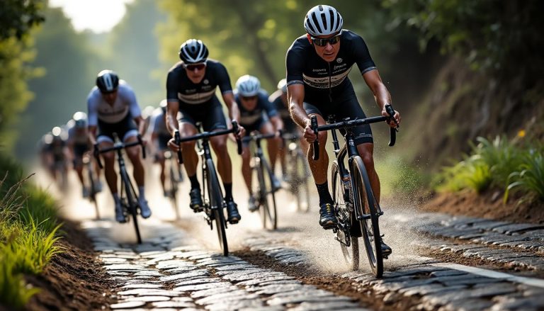 découvrez la création d'une scène emblématique de paris-roubaix à yvetot, destinée au futur musée de la figurine à compiègne, alliant patrimoine sportif et art miniature.