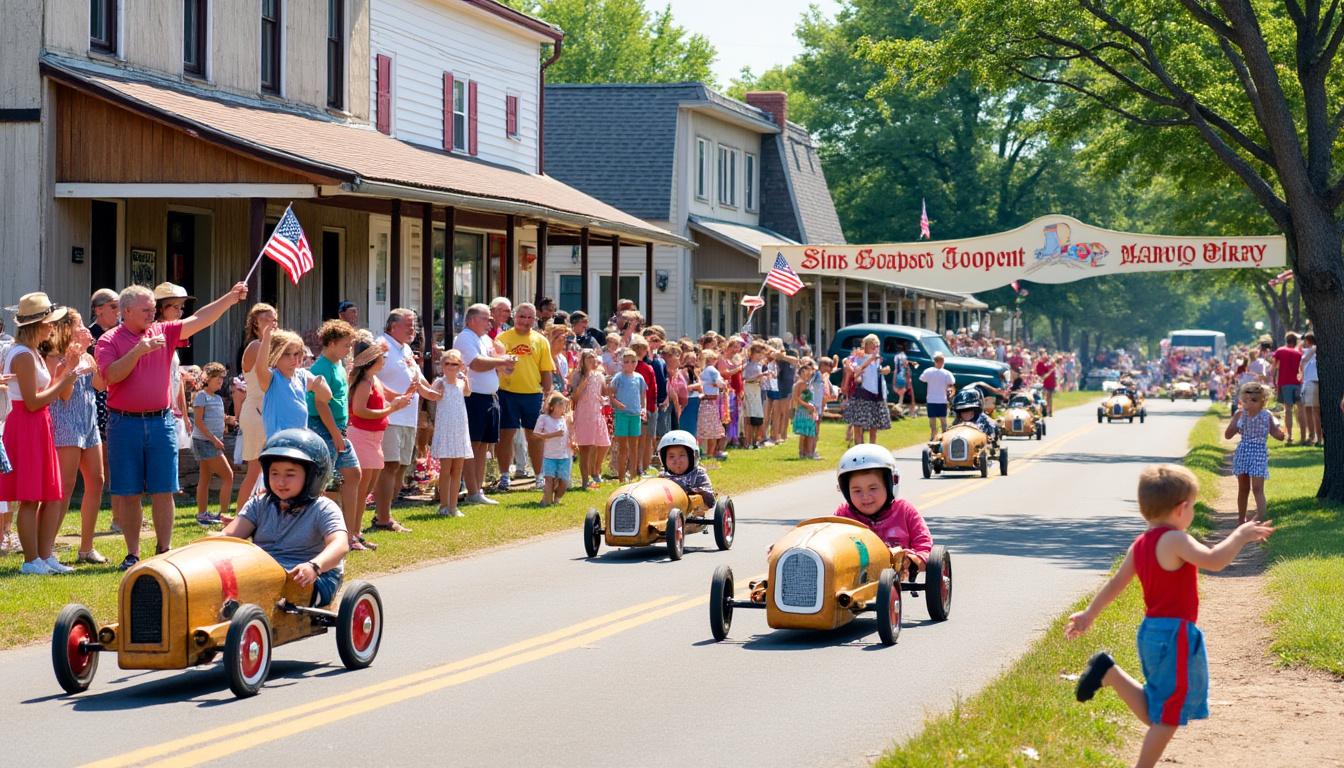 à carquefou, assistez au rendez-vous automobile où les caisses à savon rivalisent d'ingéniosité et de passion avec les légendaires de dion-bouton, pour une course alliant tradition et esprit de compétition.
