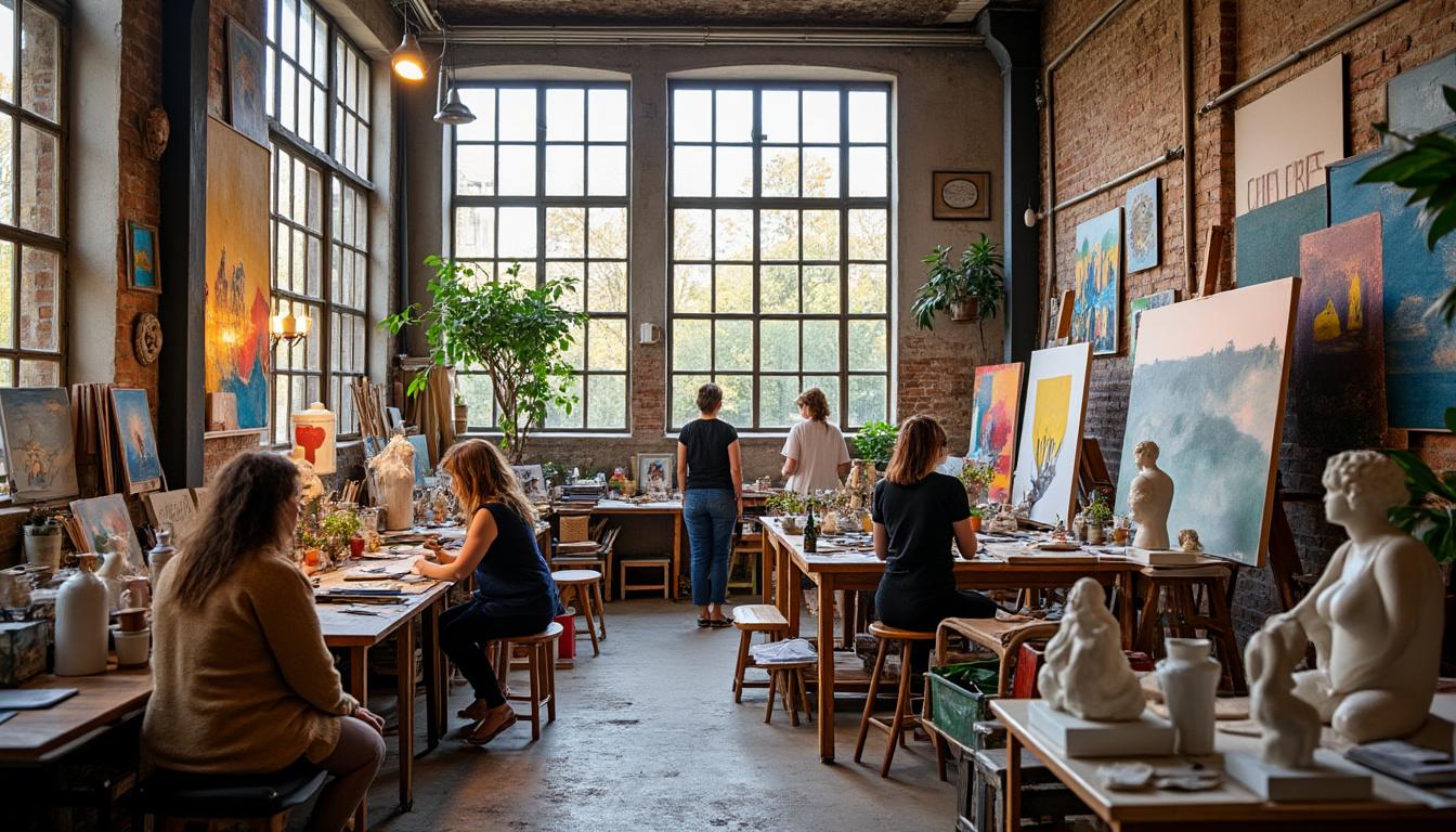 découvrez les ateliers de quatre femmes artistes à chartres du 8 au 11 mai. une occasion unique d'explorer leurs créations et leur univers artistique.