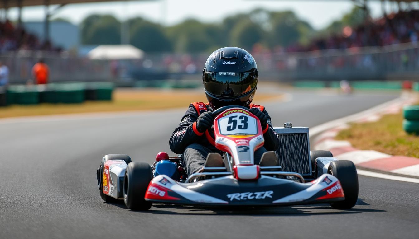 découvrez le parcours impressionnant d'un jeune prodige du lot-et-garonne, âgé de seulement 17 ans, qui s'impose avec un doublé à nogaro et décroche une place dans le top 10 aux championnats du monde de karting.